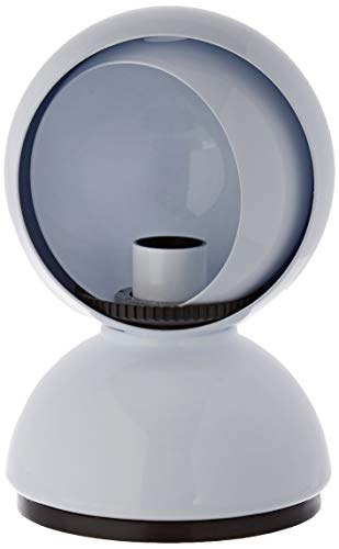 Artemide Eclisse Tischlampe, Ø12 H 18cm, weiß, weiss, ø 12 h 18 cm im Sale